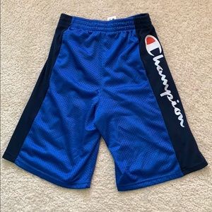 Blue Mesh Athletic Boy’s Shorts
